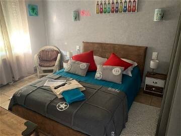 Chambre 2 voyageurs, avec petit-déjeuner