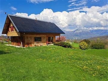 Maison en bois 1 chambre, avec wifi