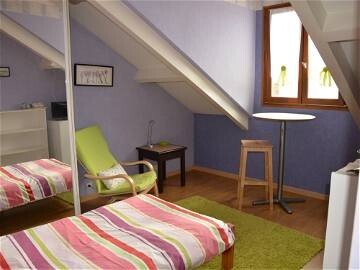 Chambre 3 voyageurs, avec wifi