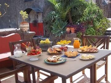 Chambre 2 voyageurs, avec petit-déjeuner