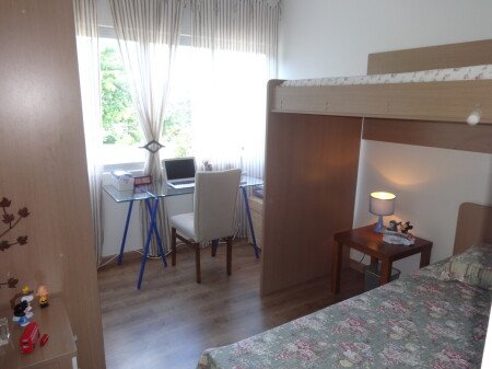 Apartamento 1 quarto, com jardim