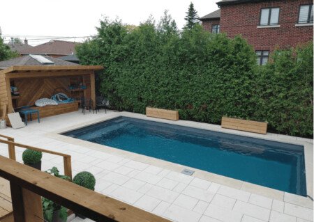 Chambre 8 voyageurs, avec piscine