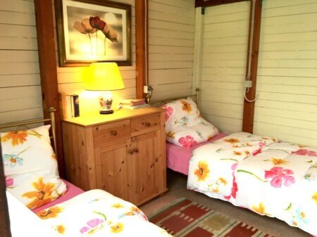 Chambre 3 voyageurs, avec jardin