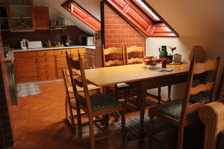 Apartment 1 bedroom, with garden