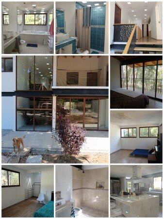 Habitación 9 huéspedes, con jardín