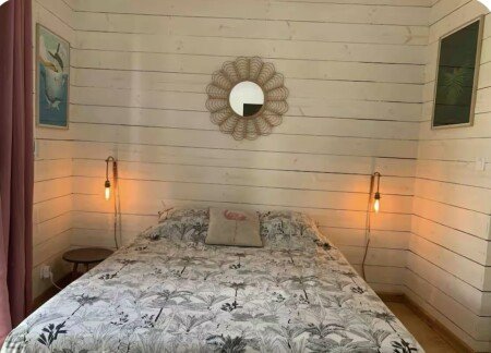 Chambre cozy, 2 voyageurs, avec piscine