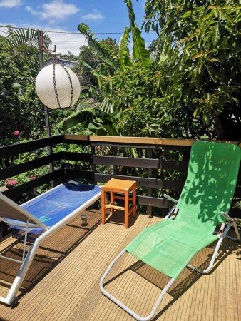 Chambre 3 voyageurs, avec jardin