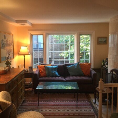 Room 3 guests, with garden