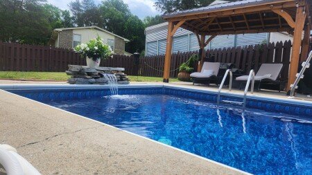 House 1 bedroom, with pool