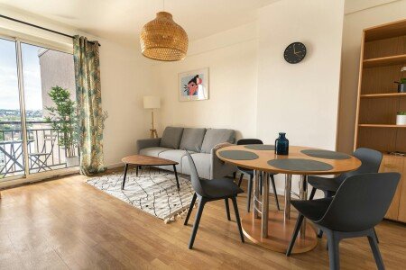 Appartement 2 chambres, avec wifi