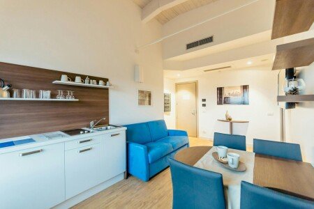 Appartamento 1 camera, con aria condizionata