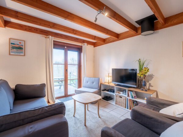 Maison de campagne confortable, 3 chambres, avec jardin