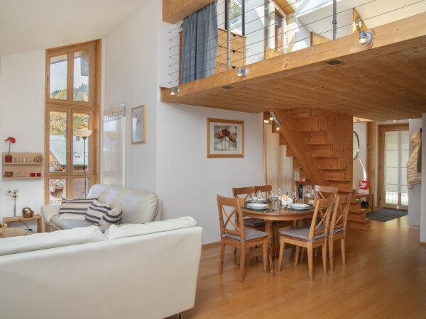 Loft confortable, 1 chambre, avec salle de sport