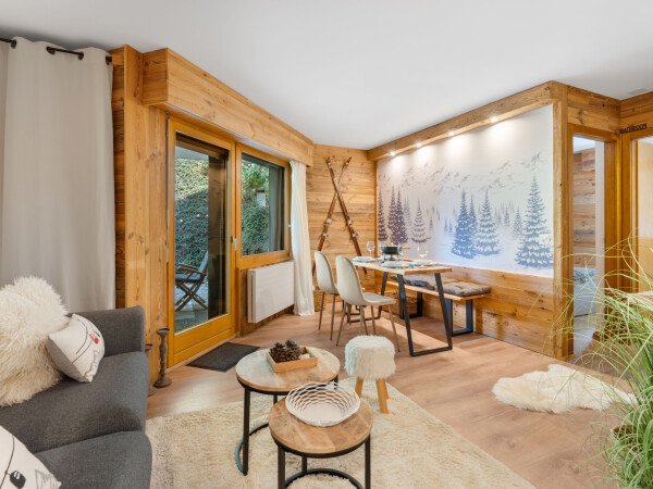 Résidence confortable, 1 chambre, avec jardin