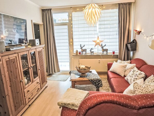 Wohnung 2 Schlafzimmer, mit Garten