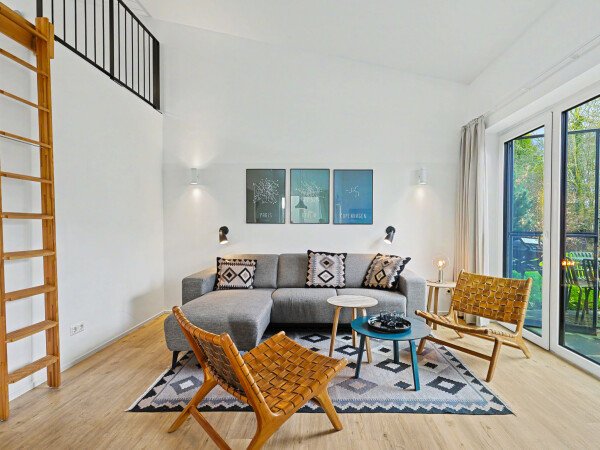 Ferienhaus 3 Schlafzimmer, mit Garten