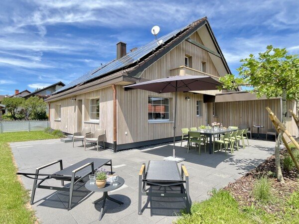 Ferienhaus 4 Schlafzimmer, mit Garten