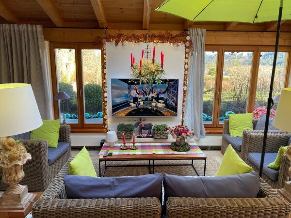 Ferienhaus 1 Schlafzimmer, mit Garten