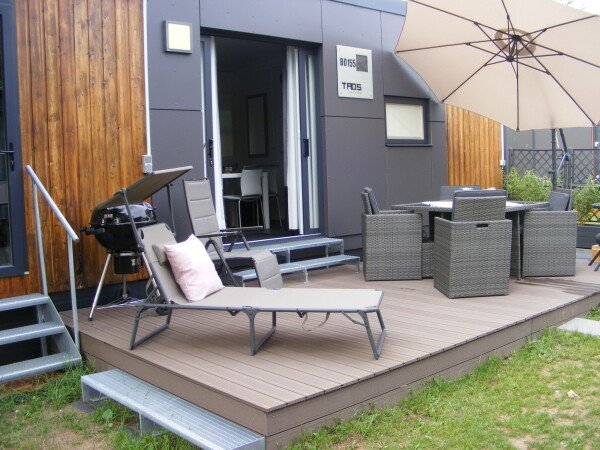 Ferienhaus 2 Schlafzimmer, mit Garten