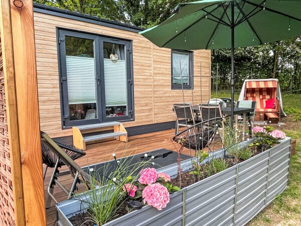 Ferienhaus 2 Schlafzimmer, mit Garten