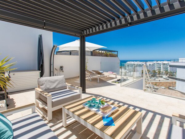 Apartamento 2 habitaciones, con vista al mar