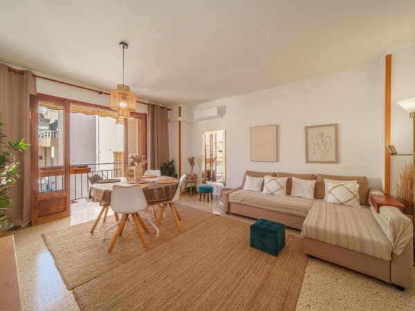 Apartamento 2 habitaciones, con aire acondicionado