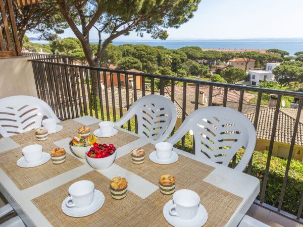 Appartement cozy, 3 chambres, avec vue sur mer