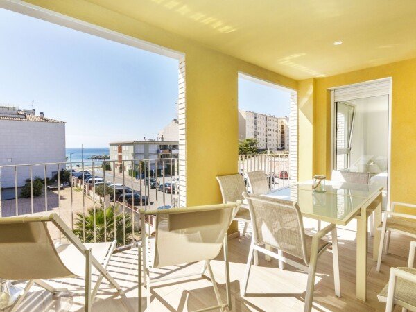 Apartamento 3 habitaciones, con vista al mar