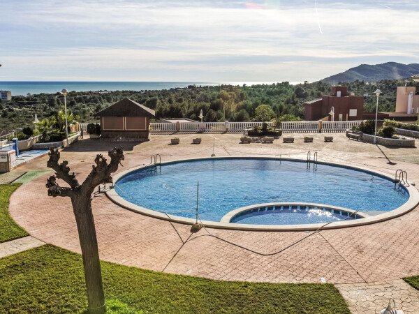 Apartamento 2 habitaciones, con vista al mar