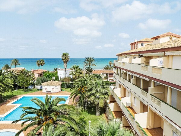 Apartamento 2 habitaciones, con vista al mar