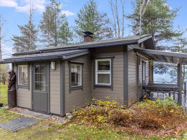 Maison de campagne moderne, 1 chambre, avec sauna