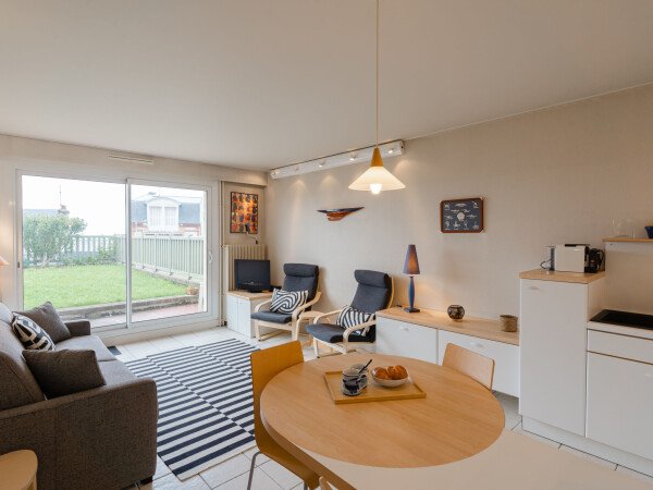 Studio 1 chambre, avec jardin