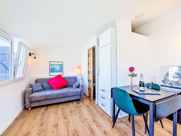 Ferienhaus 1 Schlafzimmer, mit Garten