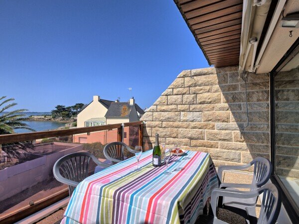 Appartement 2 chambres, avec vue sur mer