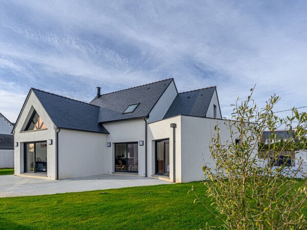 Maison de campagne moderne, 4 chambres, avec jardin