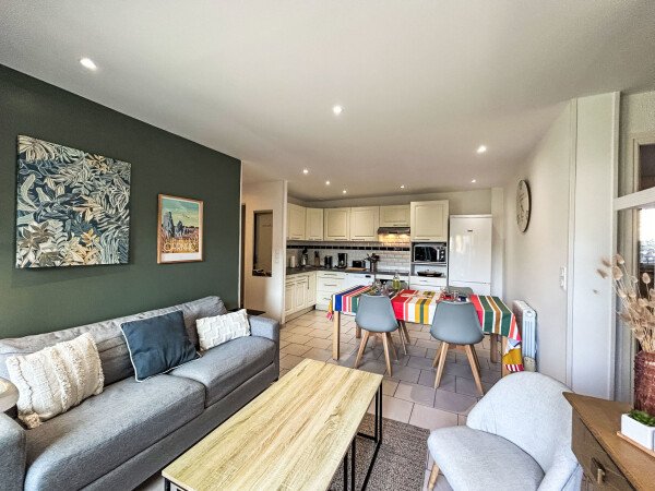 Appartement confortable, 2 chambres, avec wifi