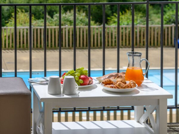 Schloss 2 Schlafzimmer, mit Pool