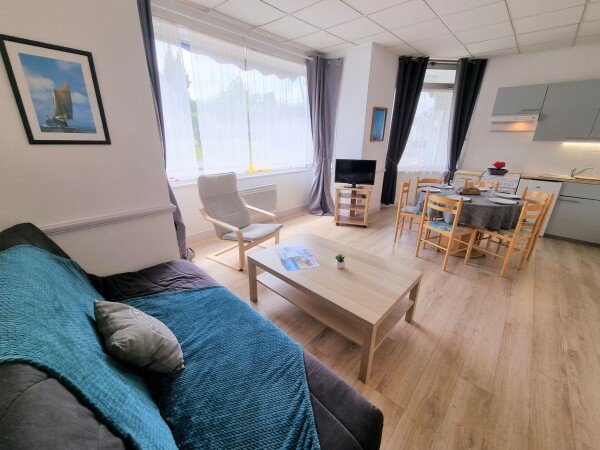 Résidence 2 chambres, avec jardin