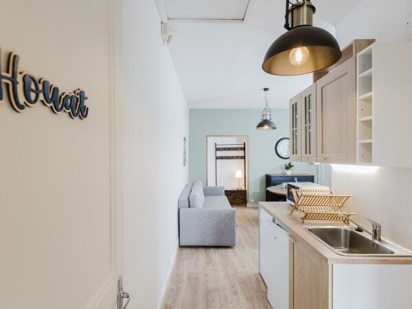 Résidence 1 chambre, avec jardin