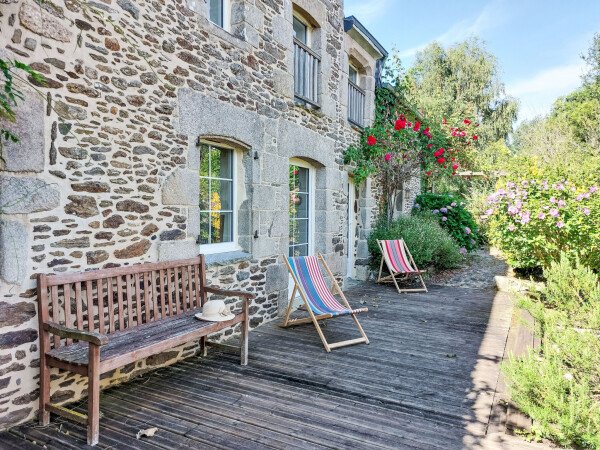 Maison de campagne 4 chambres, avec jardin