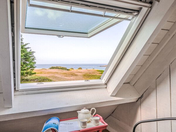 Appartement romantique, 2 chambres, avec vue sur mer