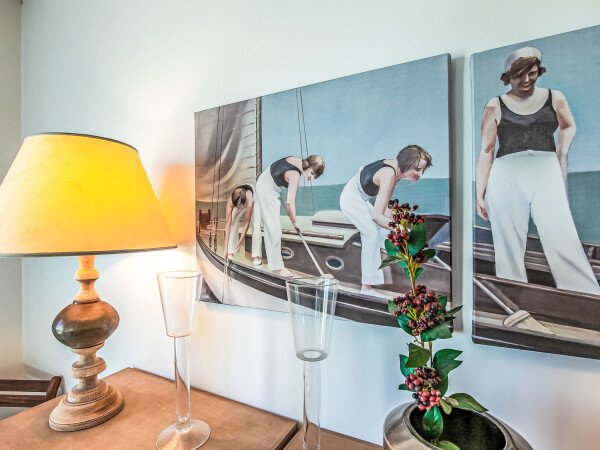 Maison de campagne cozy, 4 chambres, avec vue sur mer