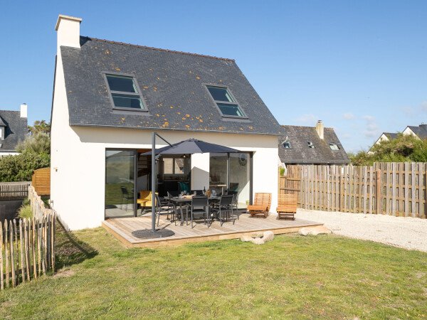 Maison de campagne confortable, 3 chambres, avec vue sur mer