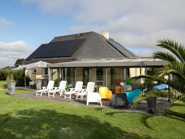 Maison de campagne confortable, 3 chambres, avec jacuzzi