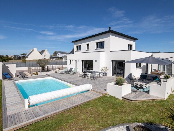 Ferienhaus 4 Schlafzimmer, mit Pool