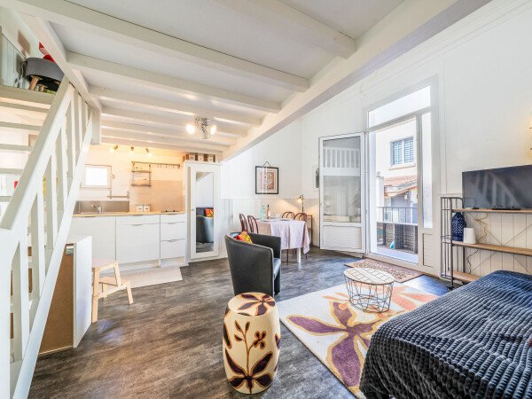 Loft confortable, 1 chambre, avec wifi