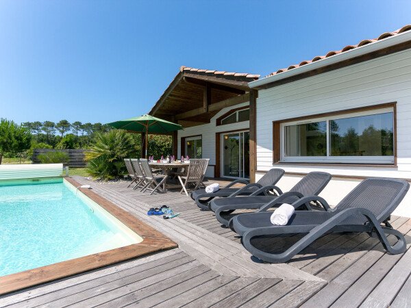 Maison de campagne 3 chambres, avec piscine