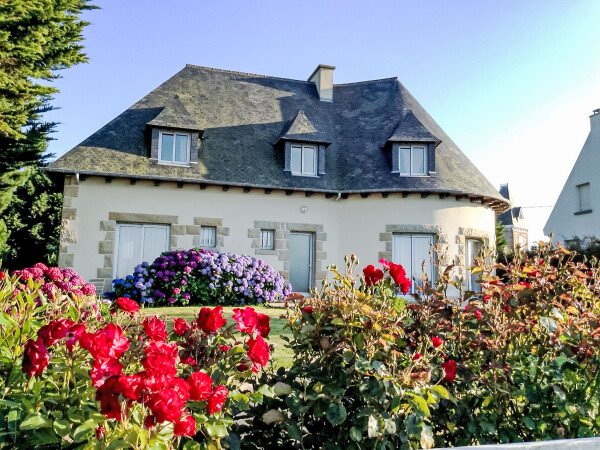 Maison de campagne cozy, 4 chambres, avec vue sur mer