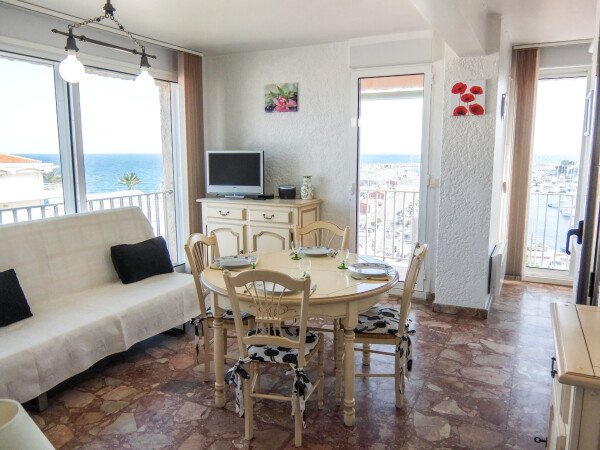 Résidence confortable, 1 chambre, avec vue sur mer