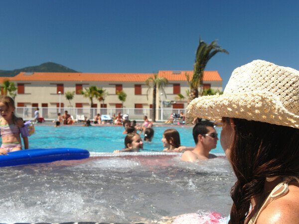 Huis 1 slaapkamer, met zwembad